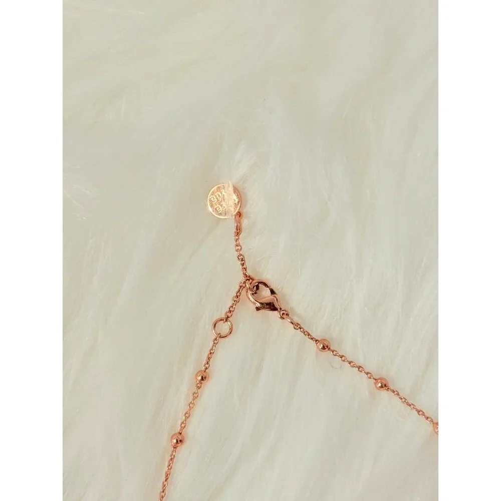 Pura Vida Rose Gold Station Bead‎ Bracelet